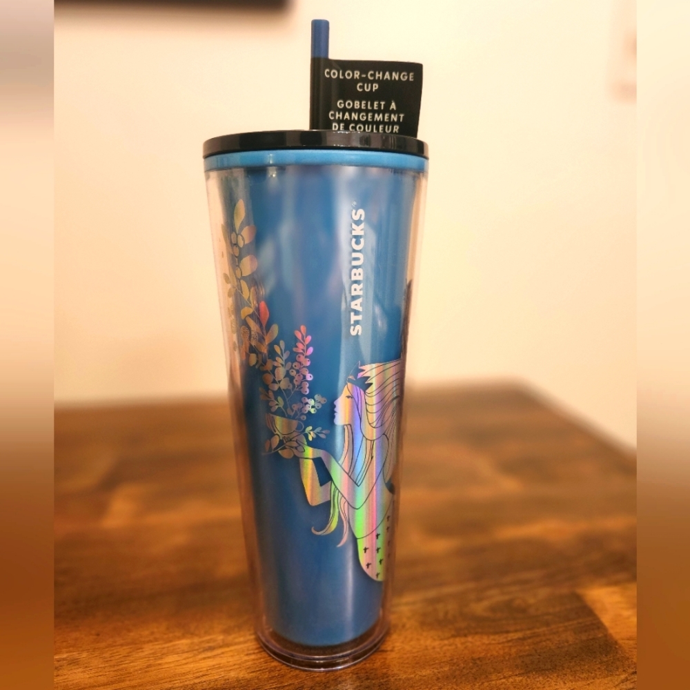 Starbucks Siren Teal Color Change Tumbler